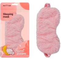 Маска для сна MESHU "Peach softness", пакет zip-lock, европодвес /Рельеф