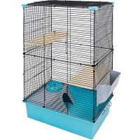 Клетка д/грыз CRAFT Шиншилла-2 58х40х65,5см разборная без наполнения бир-черн/43062бир-черн/Дарэленд