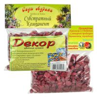 Декоративная цветная крошка (вишня) 0,2л