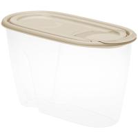 Емкость для сыпучих продуктов 0,9л латте   Емкость для сыпучих продуктов 0,9л латте