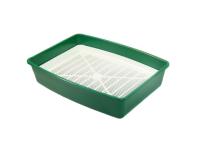 Туалет для кошек глубокий с сеткой зеленый ВАКА  Туалет для кошек глубокий с сеткой зеленый ВАКА