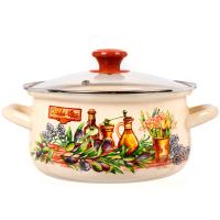 Кастрюля 3л сфер. слоновая кость Италика 61904-122/4.02-У4 /4шт/Керчь   Кастрюля 3л сфер. слоновая кость Италика 61904-122/4.02-У4 /4шт/Керчь