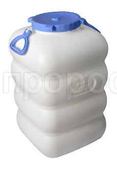 Фляга "Гранде" 80л с ручками белый Фляга "Гранде" 80л с ручками белый