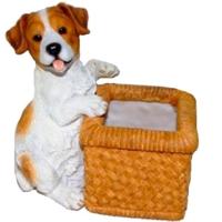 Щенок с корзинкой L20.3W12.8H21.5см 626921/K150 Щенок с корзинкой L20.3W12.8H21.5см 626921/K150