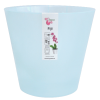 Кашпо для орхидей Лондон 5л голубой перламутр с вставкой ING1559