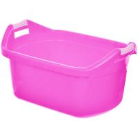 Таз 48л овальный розовый /Рад