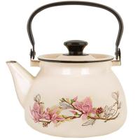 Чайник 3л с метал. ручкой сферич. слоновая кость Магнолия 42104-122/6-У4 /4шт/Керчь Чайник 3л с метал. ручкой сферич. слоновая кость Магнолия 42104-122/6-У4 /4шт/Керчь