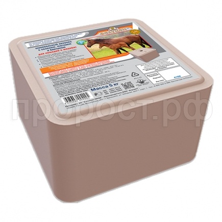 Фелуцен-лизунец с биотином и селеном для лошадей 5кг Фелуцен-лизунец с биотином и селеном для лошадей 5кг