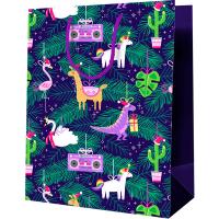 Пакет подарочный 18*23*10см "Новогодние игрушки" ламинированный MESHU /MS_52149/Рельеф Пакет подарочный 18*23*10см "Новогодние игрушки" ламинированный MESHU /MS_52149/Рельеф