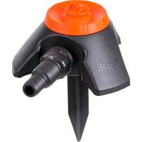 Насадка дождевальная Жук со штуцером 1/2"-3/4"с опорой 5760-00