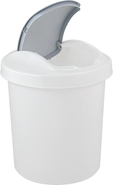 Контейнер для мусора Vogue 12л белый SV4044