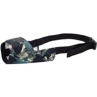 Намордник нейлон №1 принтованый черный/13040001-07/Каскад