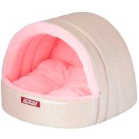 Лежанка Домик Эстрада (жемчуг) №1 розовый/00515-7/3/Ксоди Лежанка Домик Эстрада (жемчуг) №1 розовый/00515-7/3/Ксоди