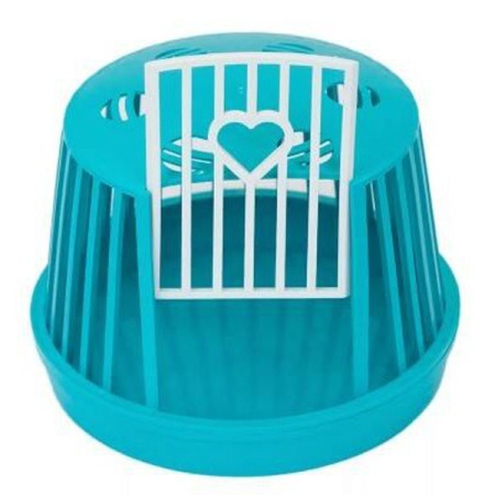 Переноска д/мелких животных пластик (не комплект)/3565бирюза/Дарэлл Переноска д/мелких животных пластик (не комплект)/3565бирюза/Дарэлл
