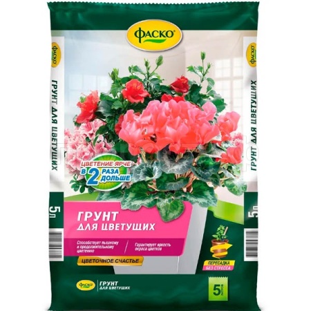 Грунт Фаско Цветочное счастье для Цветущих 5л