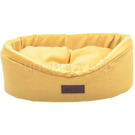 Лежанка Релакс 42х36х14см желтая/92000102/Каскад Лежанка Релакс 42х36х14см желтая/92000102/Каскад
