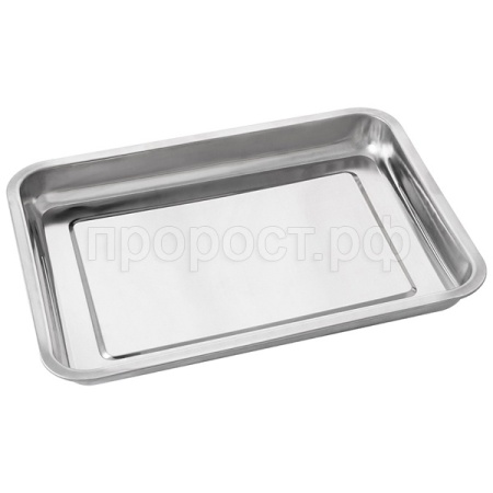 Противень д/выпечки Domestico 39*29*4,2см нерж.сталь 108946 /100шт/ Противень д/выпечки Domestico 39*29*4,2см нерж.сталь 108946 /100шт/