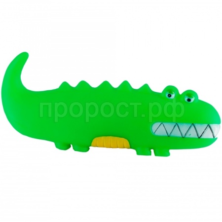 Игрушка с Крокодил из винила 19*8см/80600036/Каскад 