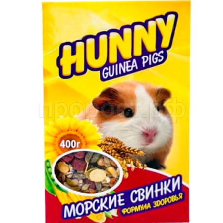 Грызуны Ханни д/морских свинок зерносмесь 400гр/20шт/Вестерн