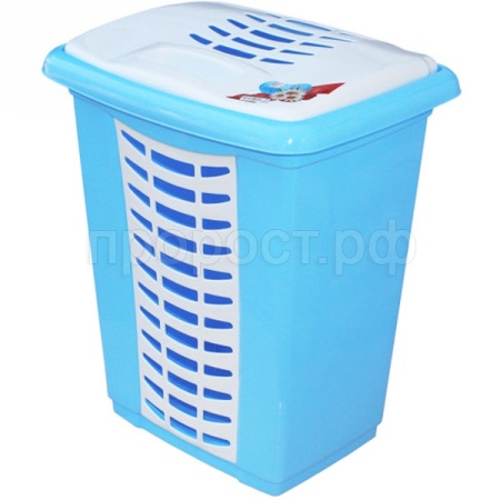 Корзина для белья голубой