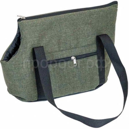 Сумка переноска Zoo-M JAZZ Жакард 2 кармана поролоновая Йоркшир,Чихуахуа 39*19*26см/9097хаки/Дарэлл Сумка переноска Zoo-M JAZZ Жакард 2 кармана поролоновая Йоркшир,Чихуахуа 39*19*26см/9097хаки/Дарэлл