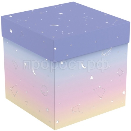 Коробка складная подарочная "Universe" (15*15*15см) отд фольгой MESHU /Рельеф Коробка складная подарочная "Universe" (15*15*15см) отд фольгой MESHU /Рельеф