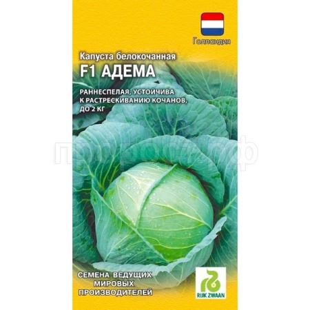 Гавриш Капуста белокочанная Адема РЗ F1 10шт  Гавриш Капуста белокочанная Адема РЗ F1 10шт