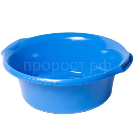 Таз 16л Водолей круглый синий Таз 16л Водолей круглый синий