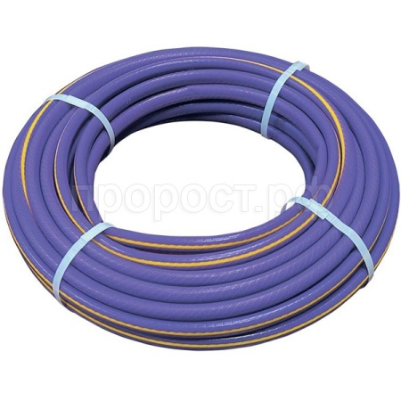 Шланг поливочный 3/4 25м 3-слойный армированный фиолетовый с желтой полосой ТРЕ /77285-33 /1шт/ USP Шланг поливочный 3/4 25м 3-слойный армированный фиолетовый с желтой полосой ТРЕ /77285-33 /1шт/ USP