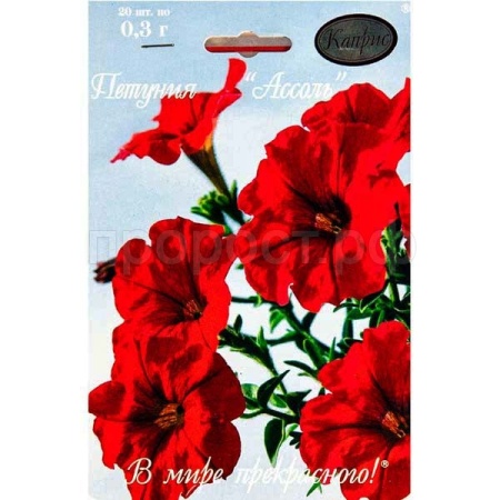 Петуния красная Ассоль 20*0,2 Петуния красная Ассоль 20*0,2
