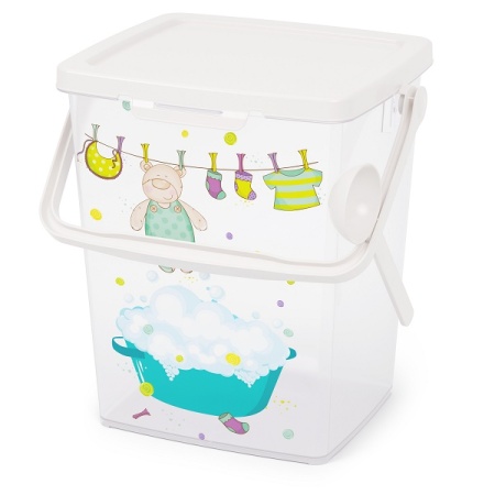 Контейнер д/порошка детского 5,5л с замком М8622 /12шт/Альтерн Контейнер д/порошка детского 5,5л с замком М8622 /12шт/Альтерн