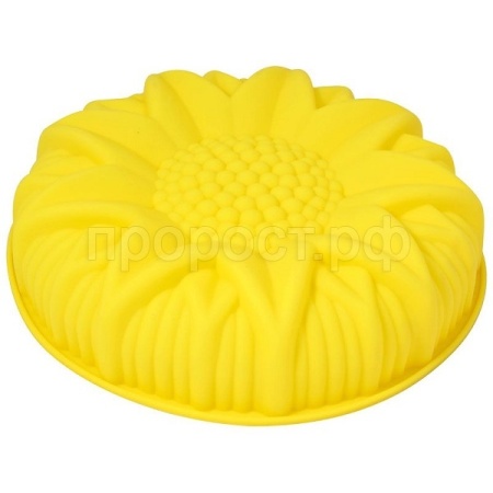 Форма для выпечки 25*6см Подсолнух силикон BFS-SF25   Форма для выпечки 25*6см Подсолнух силикон BFS-SF25