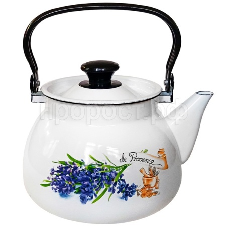 Чайник 3,5л с метал. ручкой сферич. белый Аромат 42104-132/6-У4 /4шт/Керчь Чайник 3,5л с метал. ручкой сферич. белый Аромат 42104-132/6-У4 /4шт/Керчь