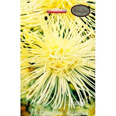 Астра Искушение желтая 20*1
