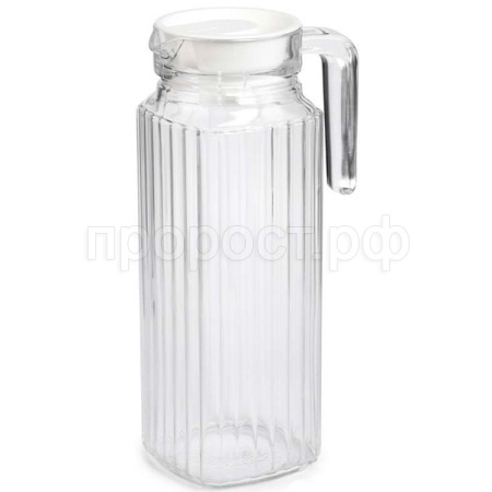 Кувшин КВАДРО 1,1л с крышкой /V4068 /6шт/LUMINARC 