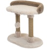 Когтеточка Лежанка ПУХ-2 столбик джут,пушистый мех 55*36*47см/84054 коричневая/Дарэленд Когтеточка Лежанка ПУХ-2 столбик джут,пушистый мех 55*36*47см/84054 коричневая/Дарэленд