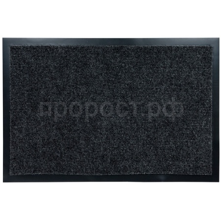 Коврик придверный 50*80см VORTEX "TRIP" влаговп. ребристый серый 24192 / 10шт/Профит