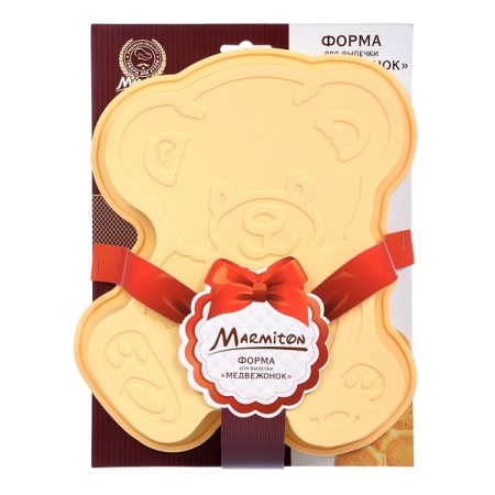 Форма для выпечки силиконовая "Медвежонок" Форма для выпечки силиконовая "Медвежонок"