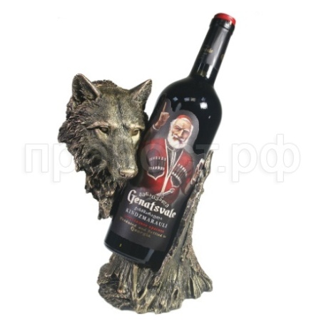 Волк Подставка под бутылку (бронза) L14W17H26 см 713414/I061 Волк Подставка под бутылку (бронза) L14W17H26 см 713414/I061
