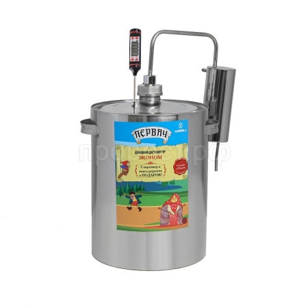 Дистиллятор "Первач" Эконом 12л , термометр Дистиллятор "Первач" Эконом 12л , термометр