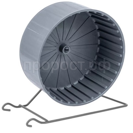 Игрушка для грызунов Колесо D140 Литое пластик полузакрытое на металлической подставке/3164 Игрушка для грызунов Колесо D140 Литое пластик полузакрытое на металлической подставке/3164