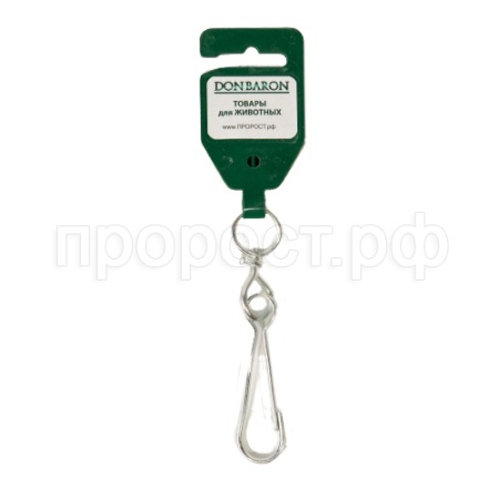 Карабин с вертлюгом №7 /1шт/ DONBARON