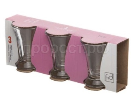Набор стопок Pub-F&D (3шт) 50мл 42194BFD