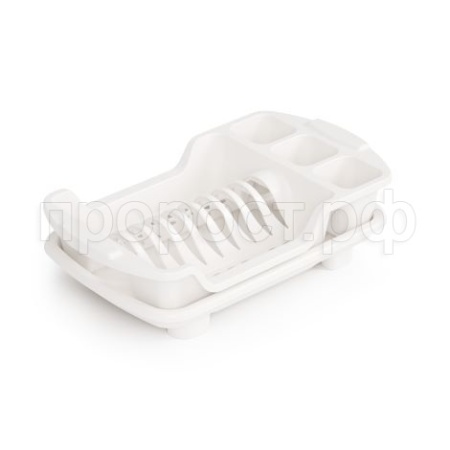 Сушилка для посуды со сливом белый Сушилка для посуды со сливом белый