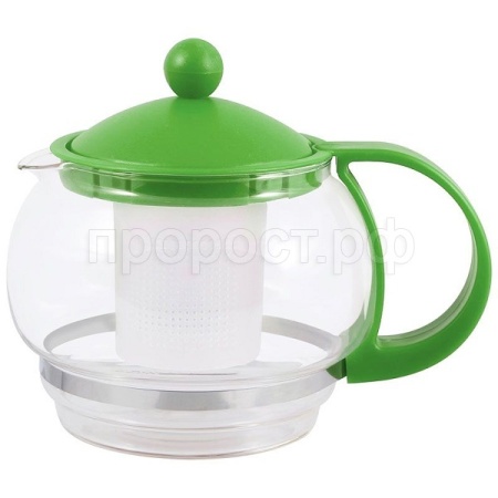Чайник заварочный Variato 880мл (стекло, пластик корпус, пласт фильтр)  /12шт/910104 Чайник заварочный Variato 880мл (стекло, пластик корпус, пласт фильтр)  /12шт/910104