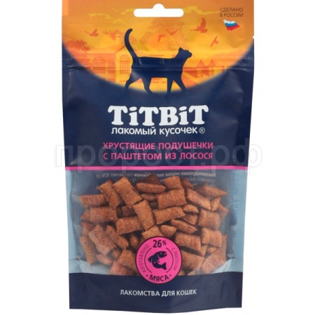 Лакомство К Подушечки с паштетом лосося 60г/025314 Лакомство К Подушечки с паштетом лосося 60г/025314