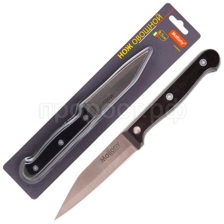 Нож д/овощей CLASSICO 8,5см нерж. сталь с пластиковой рукояткой 005519 /шт/ Mallony Нож д/овощей CLASSICO 8,5см нерж. сталь с пластиковой рукояткой 005519 /шт/ Mallony