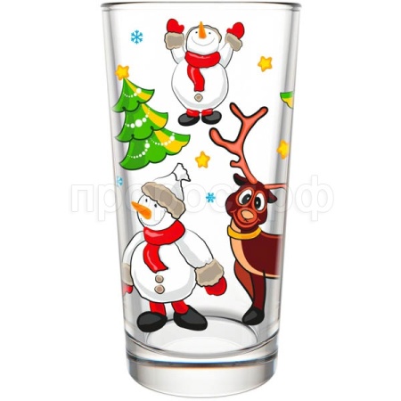 Набор стаканов Рождественская сказка (6шт) 230мл