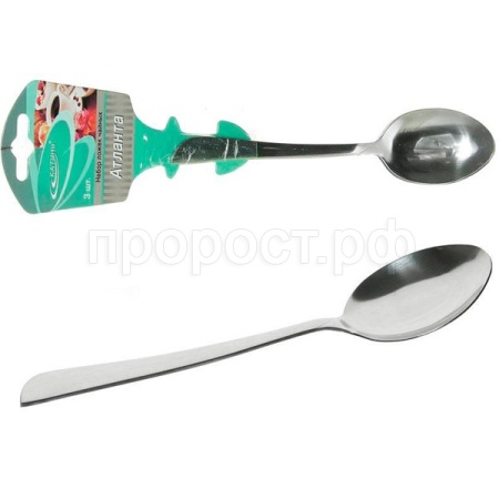 Ложка чайная (3шт) нерж. 1,8мм КТ-098-ЛЧ-3 Ложка чайная (3шт) нерж. 1,8мм КТ-098-ЛЧ-3