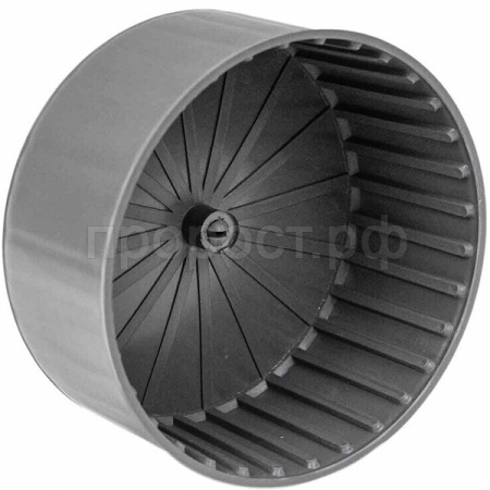 Игрушка д/грыз Колесо D140 Литое пластик полузакрытое на барашке серый